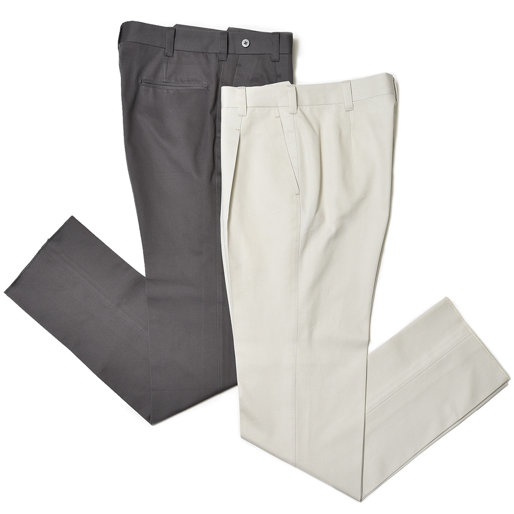 IGARASHI TROUSERS（五十嵐トラウザーズ）コットンチノソリッド1