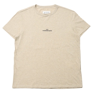 【新品未使用】 Maison Margiela メゾンマルジェラ Tシャツ カットソー Logo cotton jersey T-shirt ロゴ コットン ジャージー Tシャツ 半袖 S51GC0523S20079 【XSサイズ/BLUE】