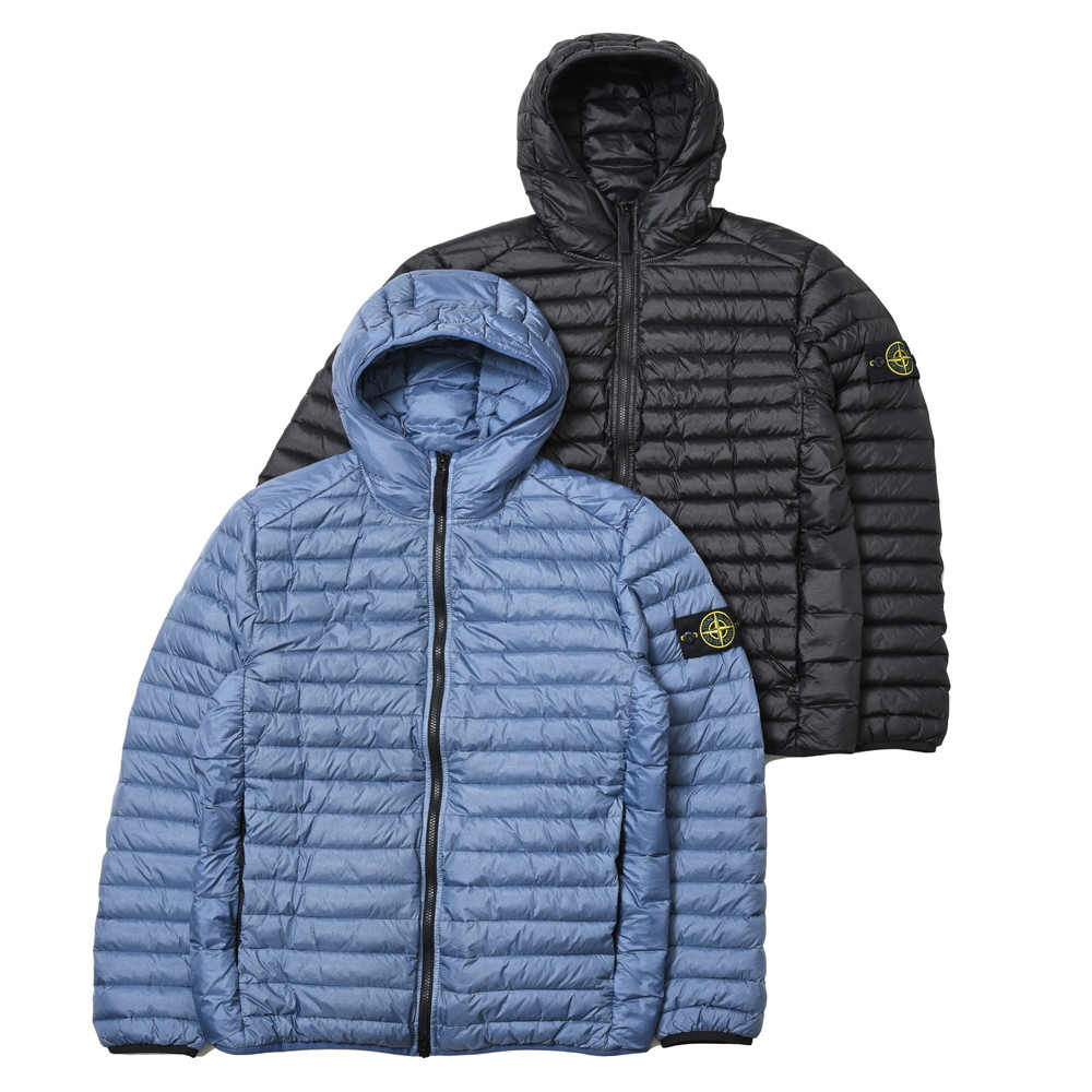 STONE ISLAND(ストーンアイランド)ガーメントダイナイロンフーデッドパッカブルブルゾン 771540324 【2022fw】  14022401109｜guji online shop（グジ オンラインショップ）