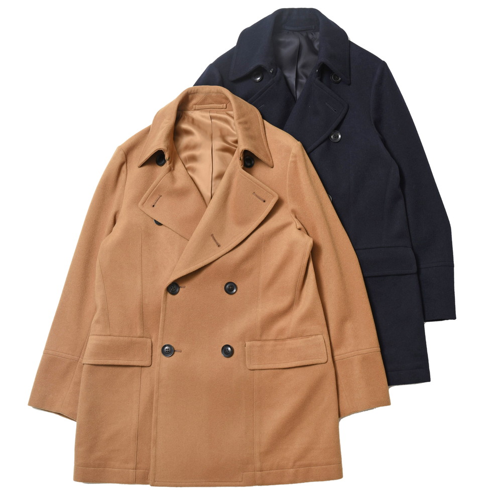 【着用1回美品】定価107,800円 la favola ウールビーバーPコート la favola（ラファーヴォラ）ウールビーバーPコート C09