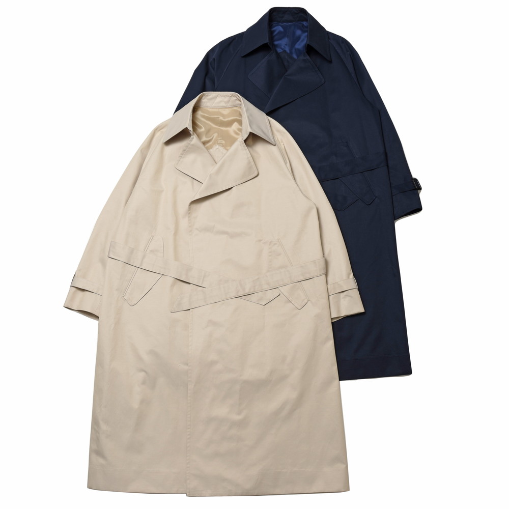 NM最終値下げ　ラファーヴォラ　コットン　ラップコート la favola（ラファーヴォラ）ウォーターレペレントコットン