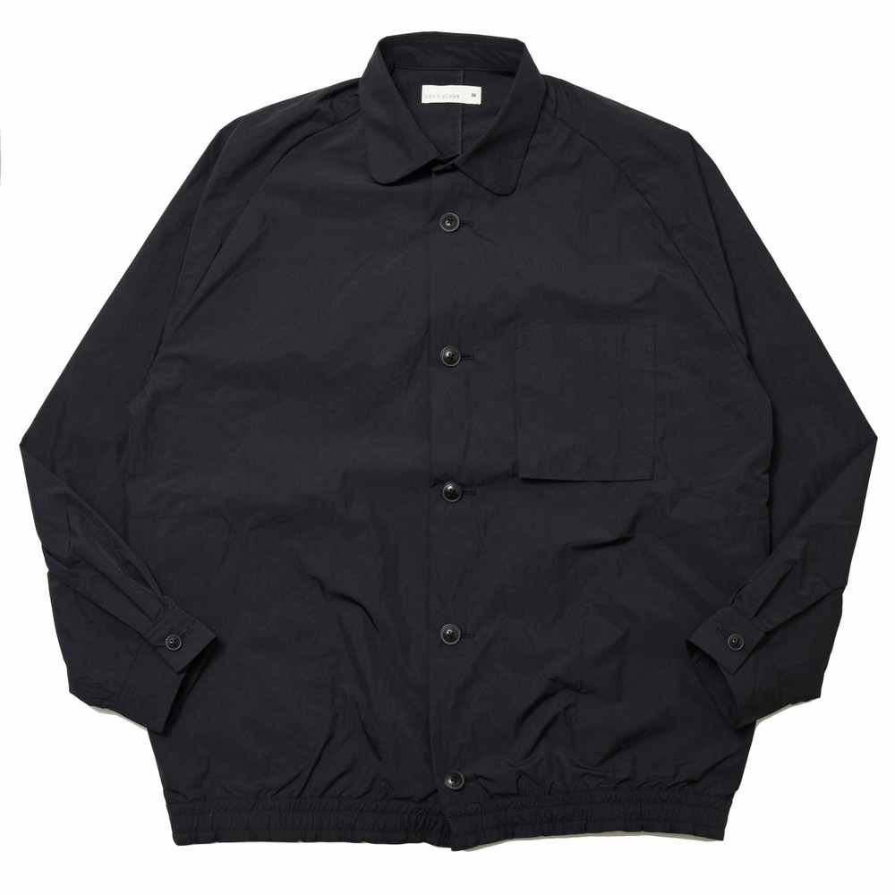 rdv o globe marion ch ブラックナイロンジャケット L rdv o globe / SHORT FISHTAIL. & MARION CH. | ARCH アーチ - Sapporo