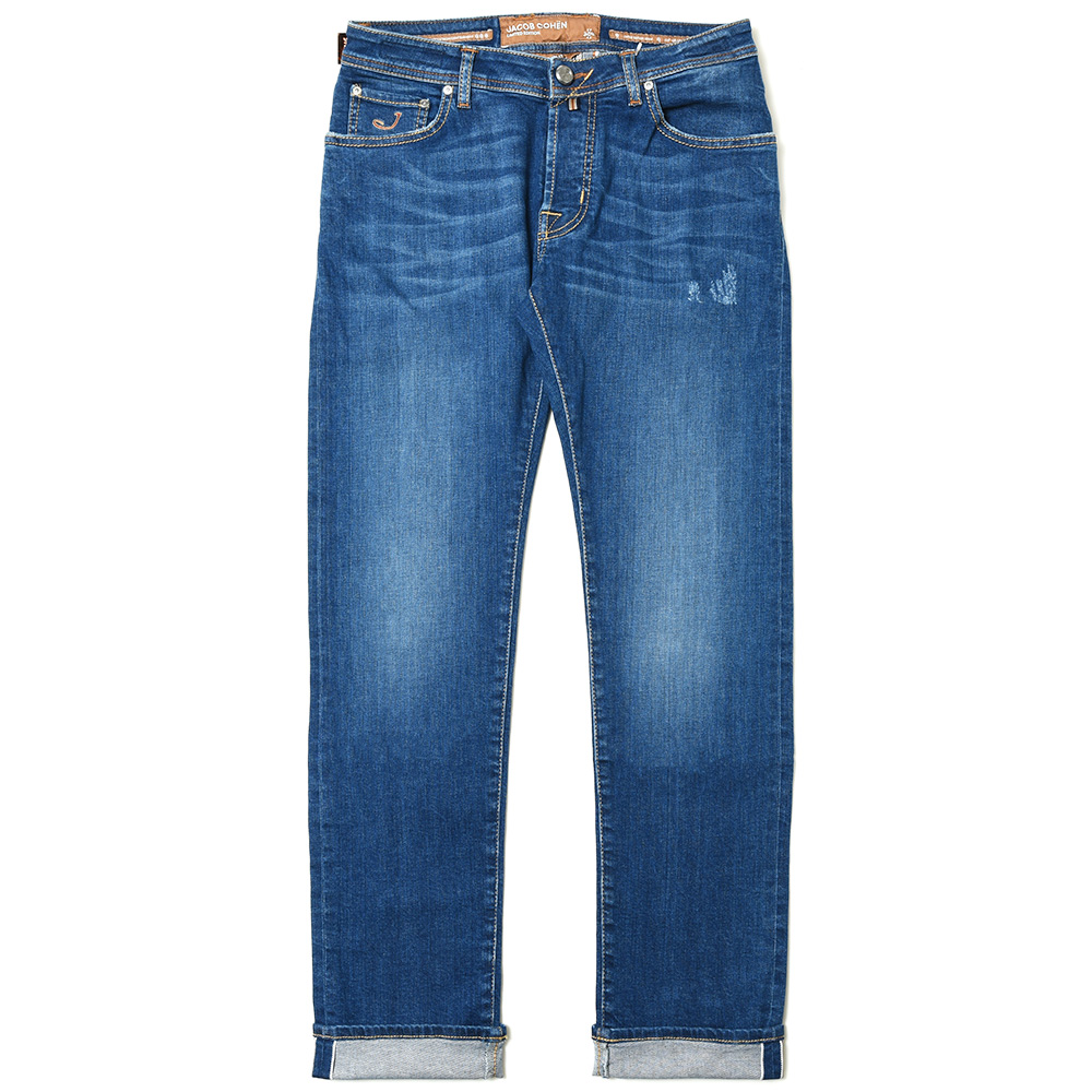 【美品】ヤコブコーエン NICK デニム　フェードブラック　35 ストレッチ JACOB COHEN（ヤコブコーエン）NICKニック ワンウォッシュ