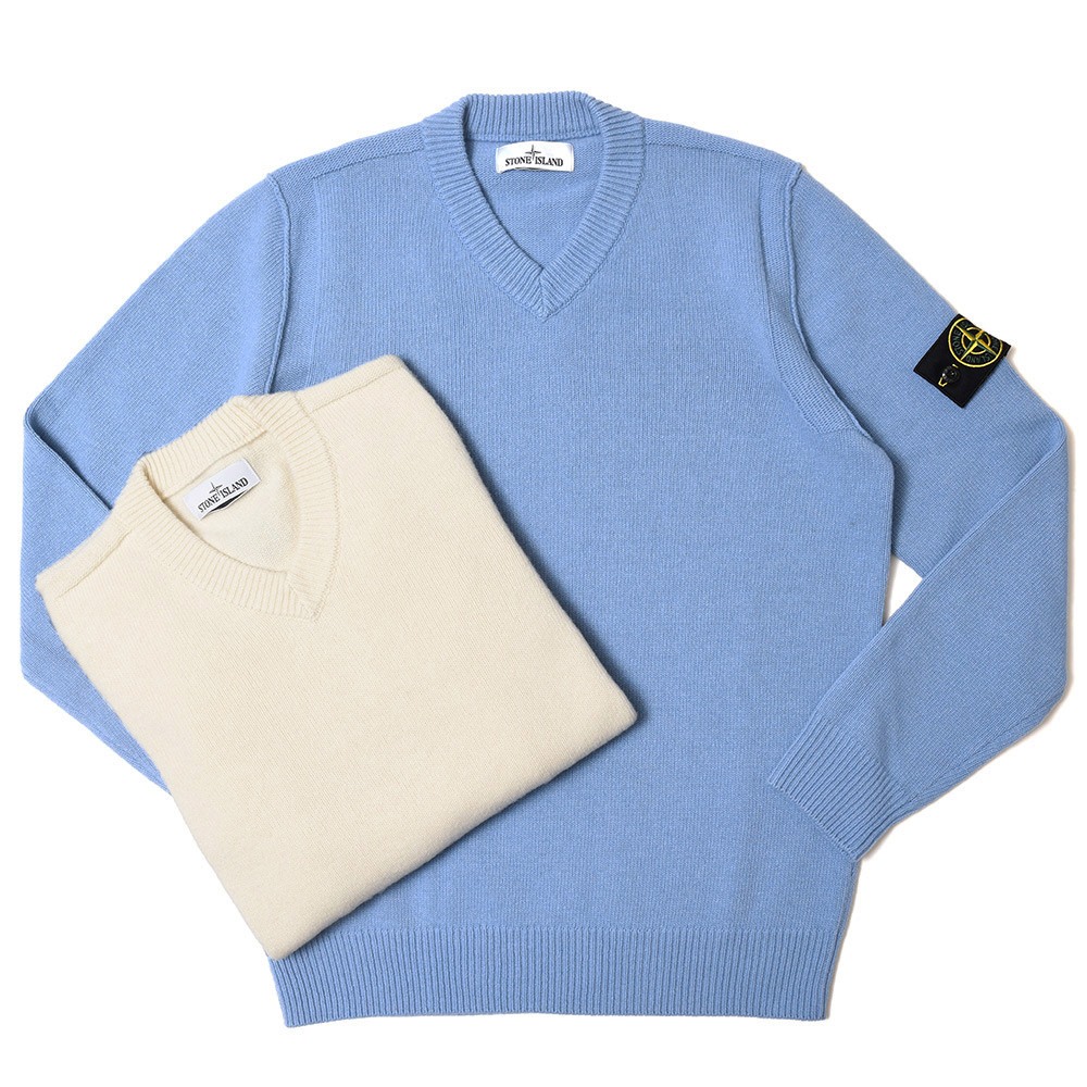 STONE ISLAND（ストーンアイランド）ミドルゲージウールナイロンV 