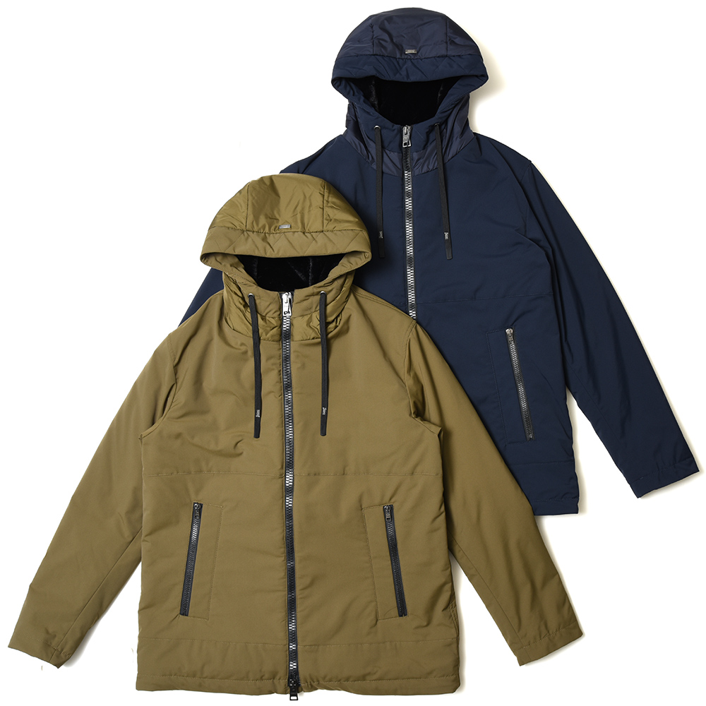 HERNO（ヘルノ）ウォーターレペレントポリエステルタスランファー