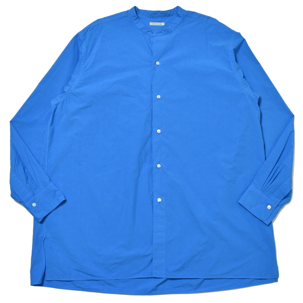 HEUGN ユーゲン Morris バンドカラーシャツ スカイブルー サイズ2 33270_1_expand.jpg