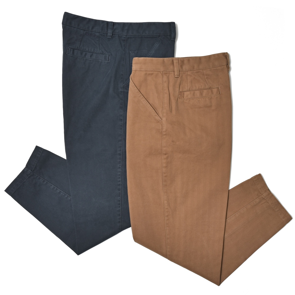 INCOTEX SLACKS（インコテックス スラックス）CARROTO FIT コットンヘリンボーンキャロットテーパードクロップドパンツ  10S198-20210/21503 13046310052｜guji online shop（グジ オンラインショップ）