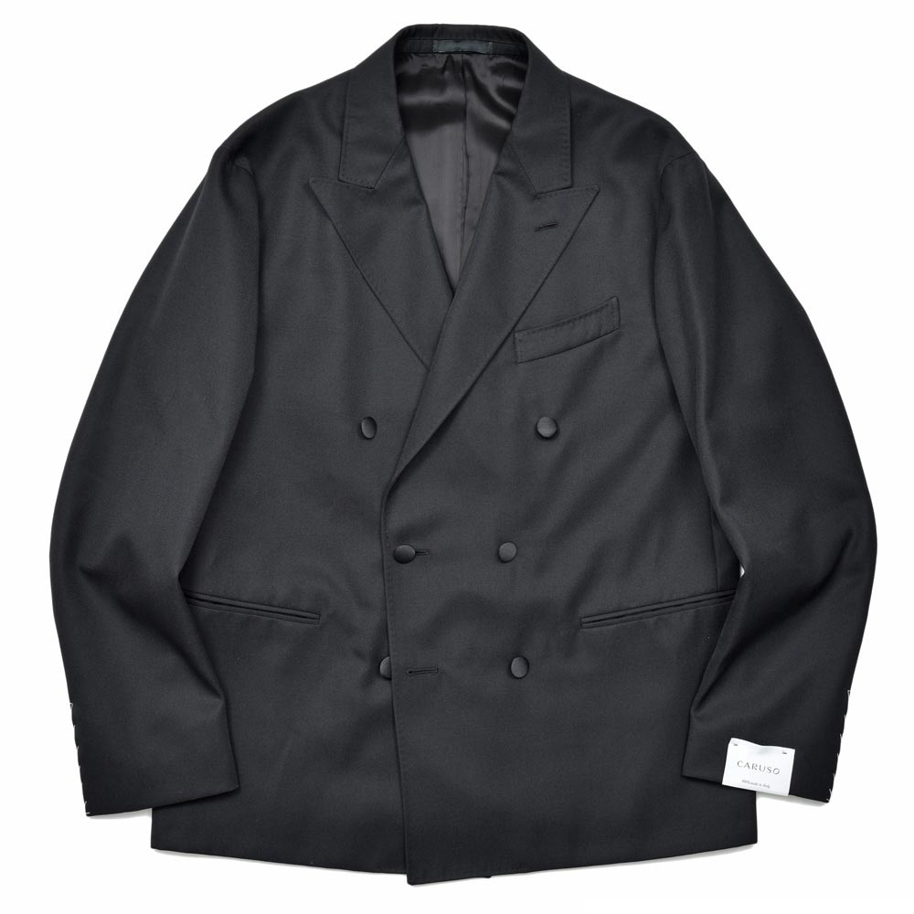 HEUGN CARUSO ダブルジャケット セットアップ HEUGN（ユーゲン）HEUGN for CARUSO ADAM ポリエステルウールツイル6B