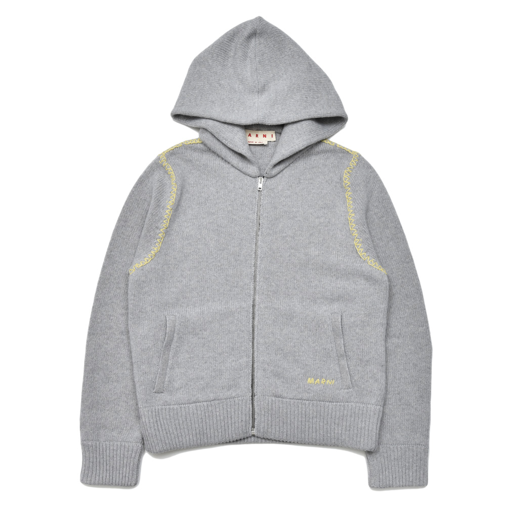 MARNI（マルニ）ウールカシミヤニットパーカ CDMG0133A0 UFZ373