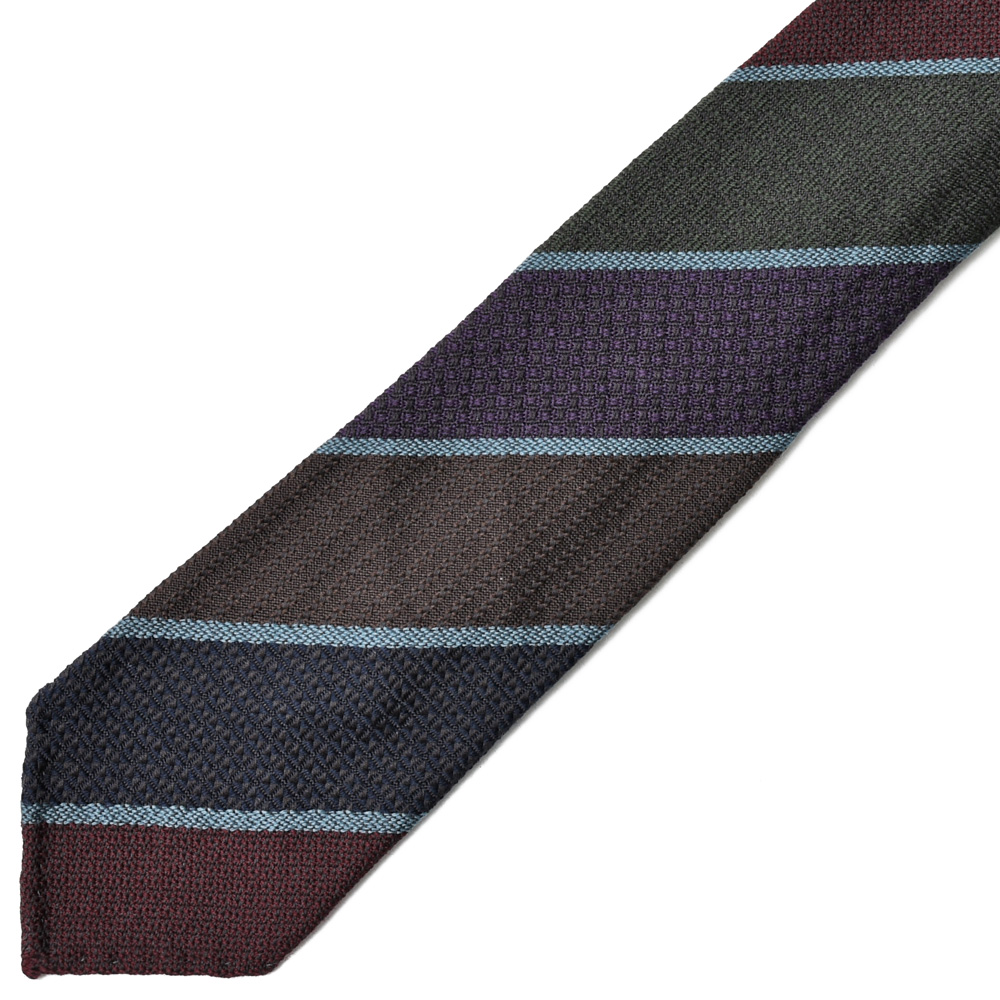 タイユアタイウールのフランネルのセッテピエゲチャコールグレー