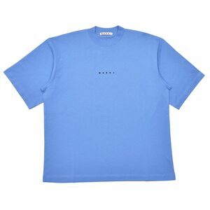 MARNI（マルニ）<br>コットンクルーネックロゴS/Sカットソー HUMU0223P1 USCS87 12151400138