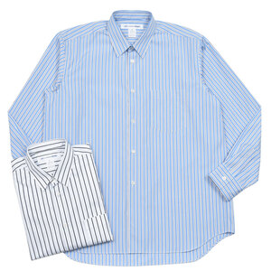 COMME des GARCONS SHIRT（コムデギャルソンシャツ）<br>FOREVER WIDE CLASSIC コットンストライプレギュラーカラーシャツ FZ-B115 11051403025