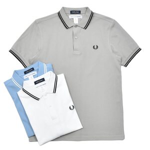 COMME des GARCONS SHIRT（コムデギャルソンシャツ）<br>FRED PERRY コットン鹿子グラフィックポロ FO-T502 12151400025