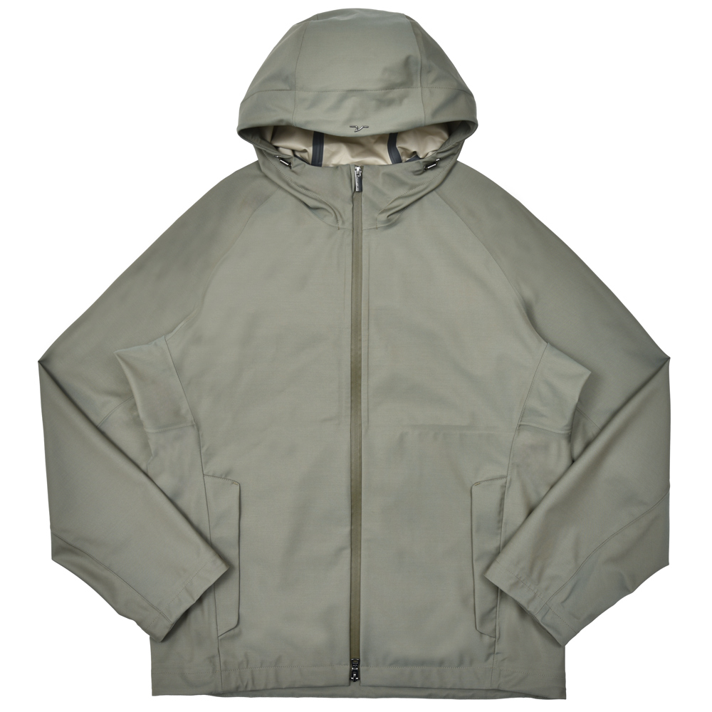 【Loro Piana】フード付きボンバーホーシースウェットシャツ Loro Piana フード付きボンバーホーシースウェットシャツ (Loro