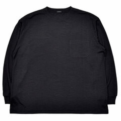 COMOLI（コモリ）<br>サマーウール 長袖Tシャツ B01-05015 12051402171