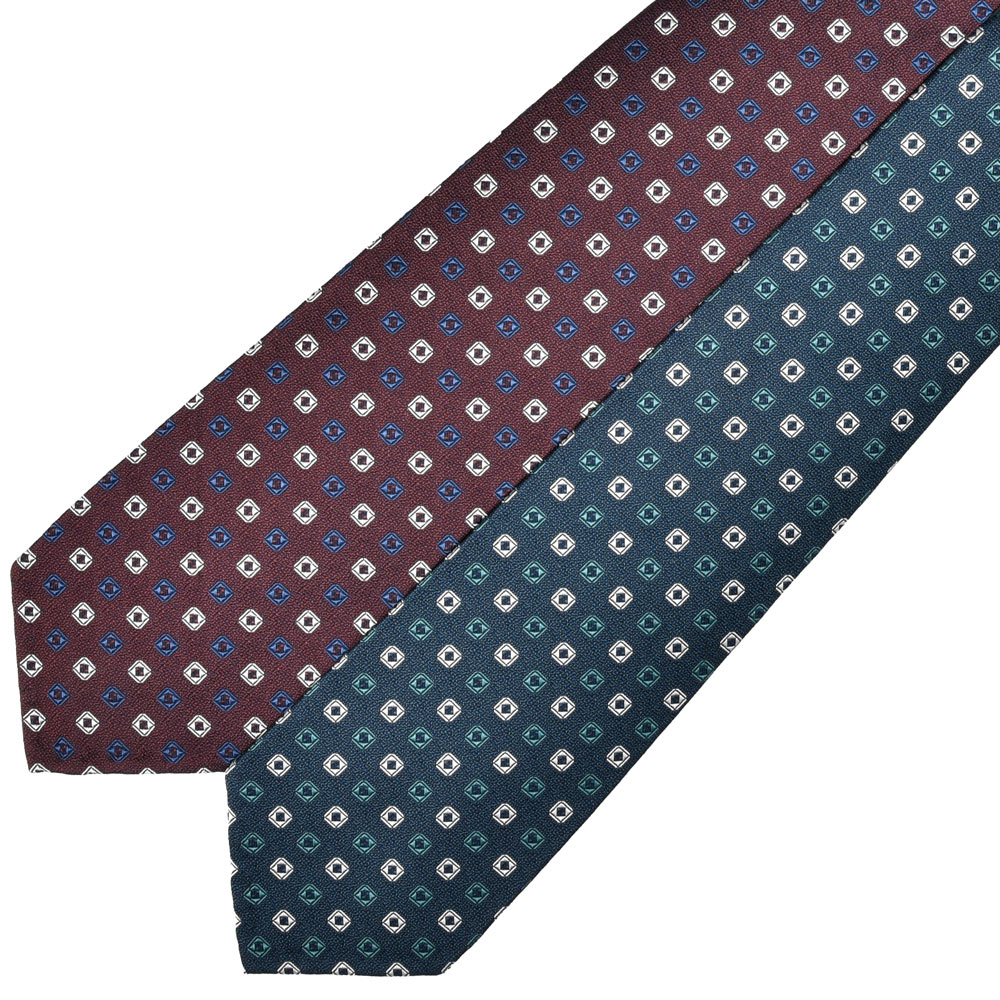 TIE YOUR TIE（タイ ユア タイ）シルクスモールパターンタイ