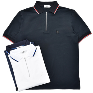 MPX mando GOLF（エムピーエックス マンド ゴルフ）<br>guji golf別注ポリエステルジャージS/Sハーフジップポロ MPX2516-G02 12151600037