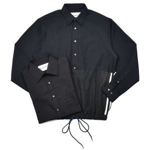 BUZIGAHILL（ブジガヒル）<br>コットンポリトラックプルオーバーシャツ 5002 11051400112