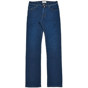 JACOB COHEN(ヤコブコーエン)<br>BARD FASTバードファスト ウォッシュドコットンリヨセルストレッチスリムテーパードデニム 226-42302 53056027052