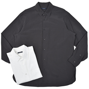 561y*美品 YLEVE イレーヴ ハイカウントコットン バンド シャツ. 561y*美品 YLEVE イレーヴ ハイカウントコットン バンド シャツ