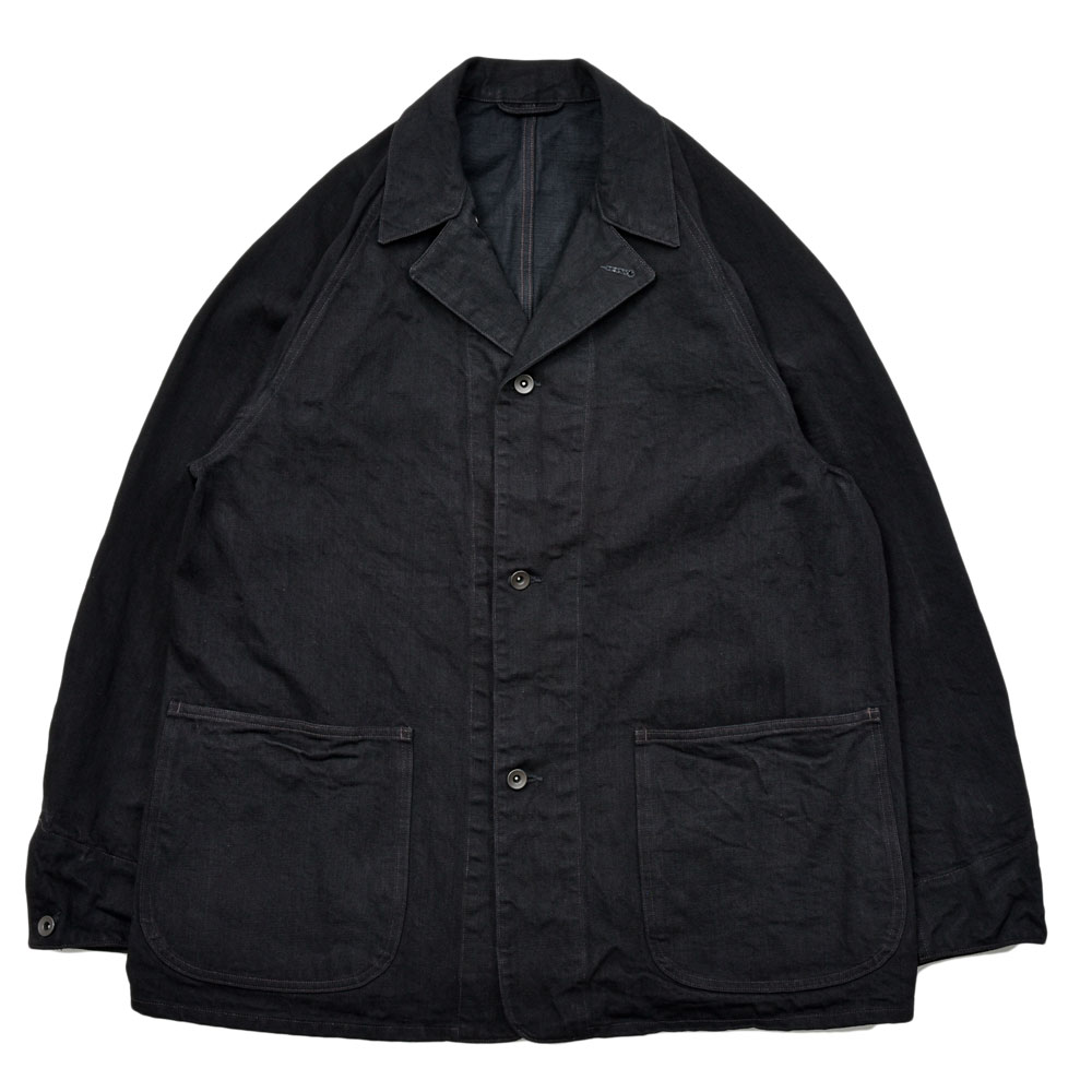 COMOLI（コモリ）ブラックデニム ワークジャケット C03-01002