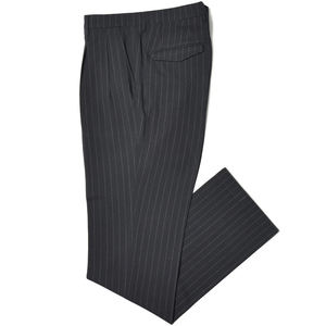 BERWICH(ベルウィッチ)<br>TOMYトミー ウールチョークストライプ2プリーツテーパードパンツ BE242UATOMYZG1021 13056002039