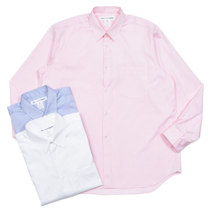 COMME des GARCONS SHIRT(コムデギャルソンシャツ)<br>FOREVER コットンピンオックスシャツ FZ-B013-PER 11052400025