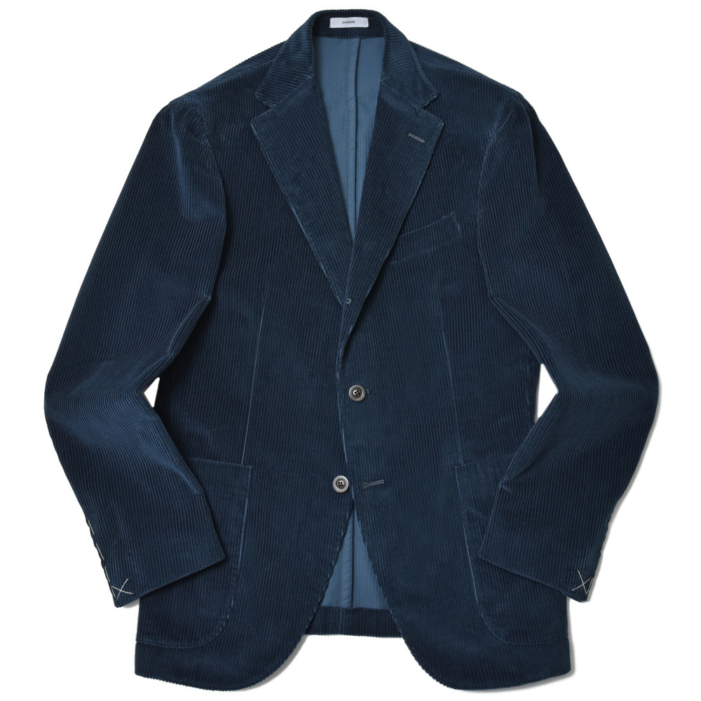 <美品>BOGLIOLI dover カシミヤ コットン ブルージャケット 46 BOGLIOLI dover カシミヤ コットン ブルージャケット 46