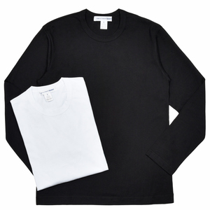 COMME des GARCONS SHIRT(コムデギャルソンシャツ)<br>コットンクルーネックL/Sカットソー FZ-T001-PER 12052400025