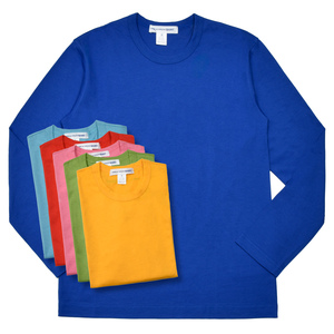 COMME des GARCONS SHIRT(コムデギャルソンシャツ)<br>コットンクルーネックL/Sカットソー FP-T005-W25 12052401025