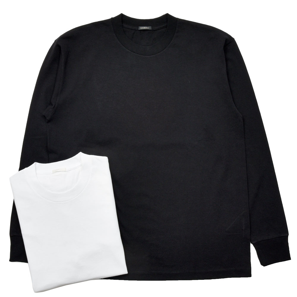 タグ付き　COMOLI コットンジャージ 長袖Tシャツ A03-05011 37479_1_expand.jpg