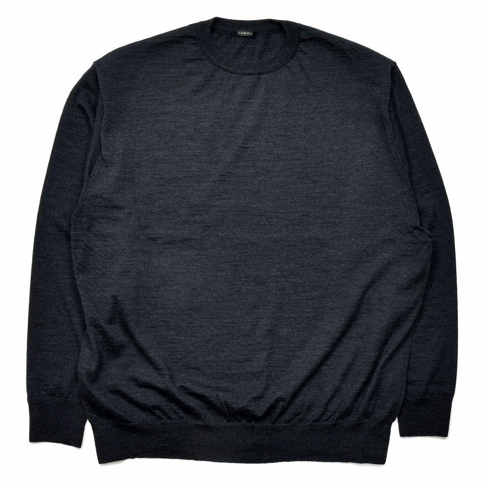 COMOLI（コモリ）ウール クルーネックニット C03-06010 16052400171