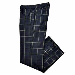 la favola(ラファーヴォラ)<br>ウールウインドーペーンバギーパンツ BUGGY PANT P09 13052400146