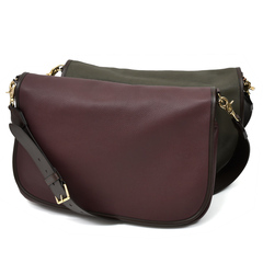 ロラライハリス♡ブルーグラデデニム♡刺繍の本革持ち手のフリンジ肩掛けバッグ ロラライハリス♡ブルーグラデデニム♡刺繍の本革持ち手の