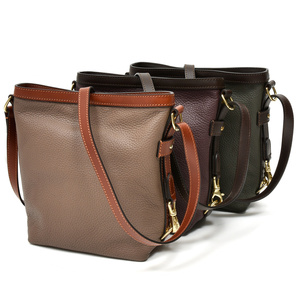 Felisi(フェリージ)<br>Ferraresiフェラレージ シュリンクレザー×バケッタレザーミニショルダーバッグ 25/41/LD+A 113680382 18452002185