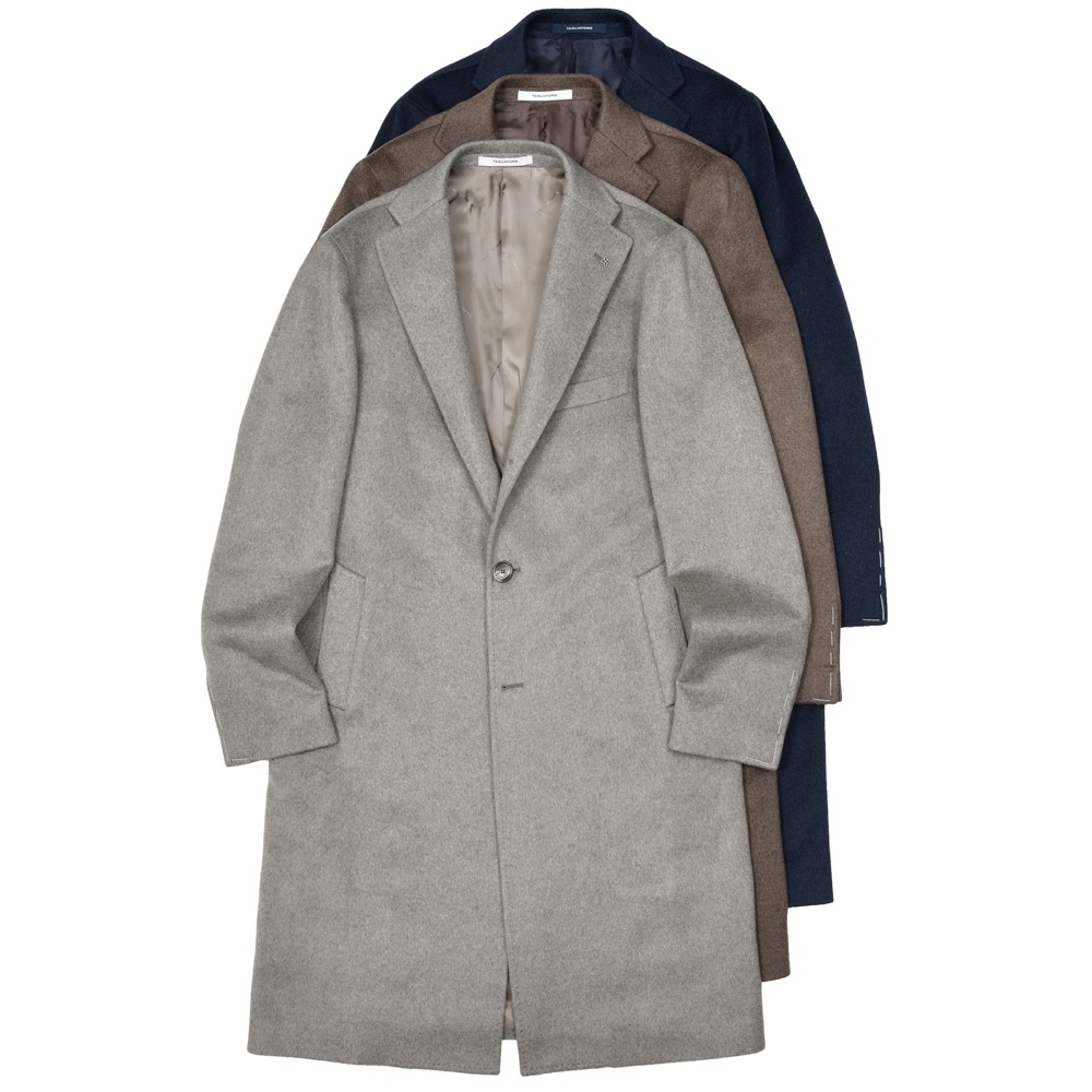 TAGLIATORE（タリアトーレ）カシミアフランネルチェスターフィールド