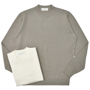 FILIPPO DE LAURENTIIS(フィリッポ デ ローレンティス)<br>8ゲージウールクルーネックニット GC3ML46 16052003109