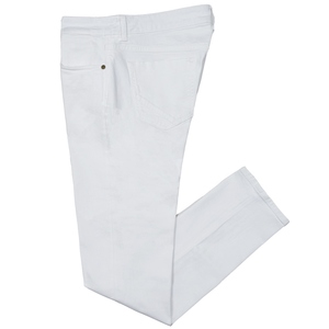 INCOTEX BLUE DIVISION(インコテックス ブルーディヴィジョン)<br>SLIM FIT ウォッシュドストレッチテーパードホワイトデニム 407-41508 13056017052
