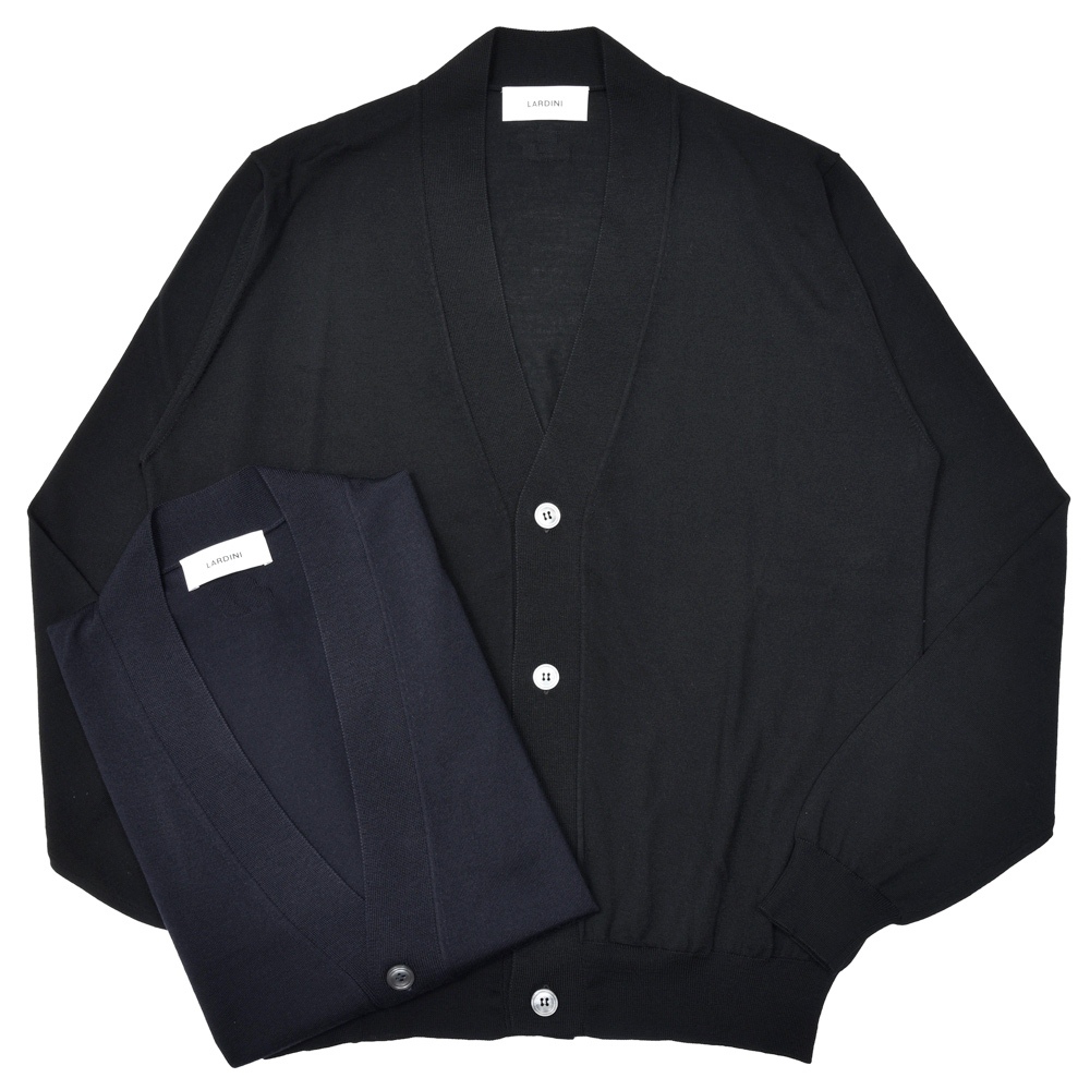 LARDINI（ラルディーニ）Super120'sウールハイゲージニット