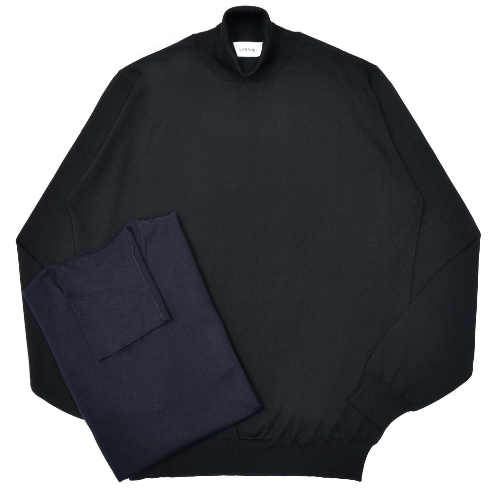LARDINI（ラルディーニ）Super120'sウールハイゲージタートルネック