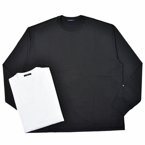 YLEVE(イレーヴ)<br>スヴィンコットンジャージクルーネックカットソー 170-5266574 12056700204