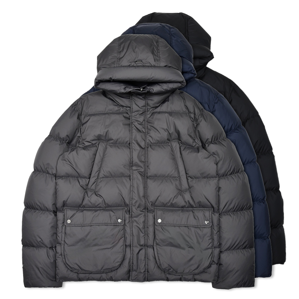 HERNO（ヘルノ）ナイロンダウンフーディージャケット PI001140U-12004Z