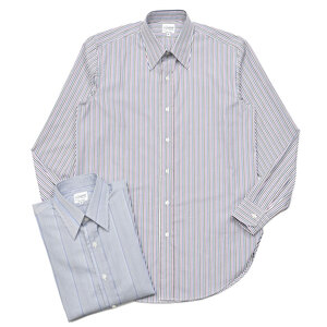 EASTMOND APPAREL(イーストモンド アパレル)<br>コットンストライプポインテッドカラーシャツ 11052400227