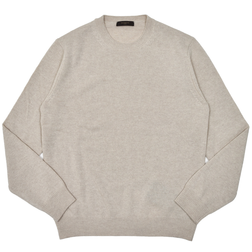 ZANONE（ザノーネ）7ゲージウールカシミアクルーネックニット 472