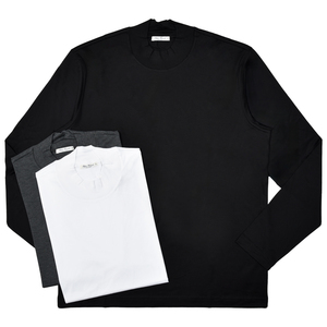 Stefan Brandt(シュテファン ブラント)<br>コットンフライスL/Sモックネックカットソー ELI TURTLE LA SUPER 60/884-52641008 12056006065