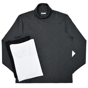 Stefan Brandt(シュテファン ブラント)<br>コットンフライスL/Sタートルネックカットソー ELI ROLLI LA SUPER 60/884-52641006 12056005065