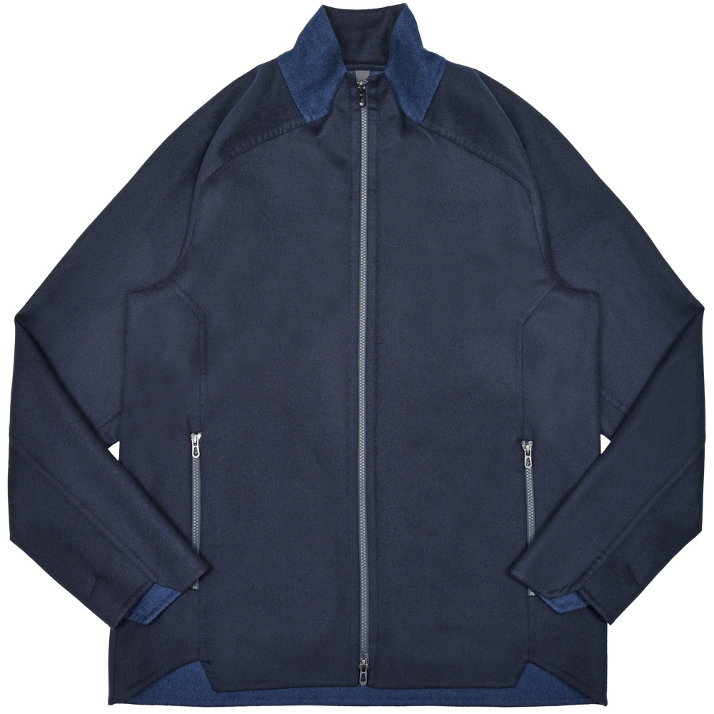 SEASE（シーズ）BIKER DOUBLE ウールカシミアダブルフェイススタンド