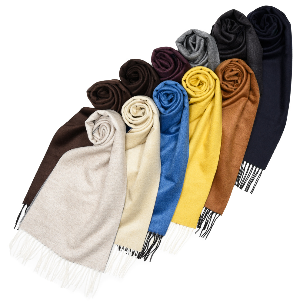 ケ*イ様 美品◎PIACENZA ピアチェンツァ ダブルフェイスマフラー シルク PIACENZA（ピアチェンツァ）シルクカシミアダブルフェイスマフラー