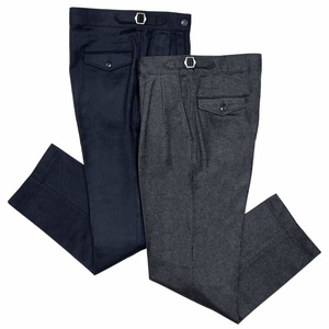 MILA SCHON MILANO(ミラ ショーン ミラノ)<br>ウールカシミアビーバー2プリーツグルカパンツ 287-31Y 13056022052