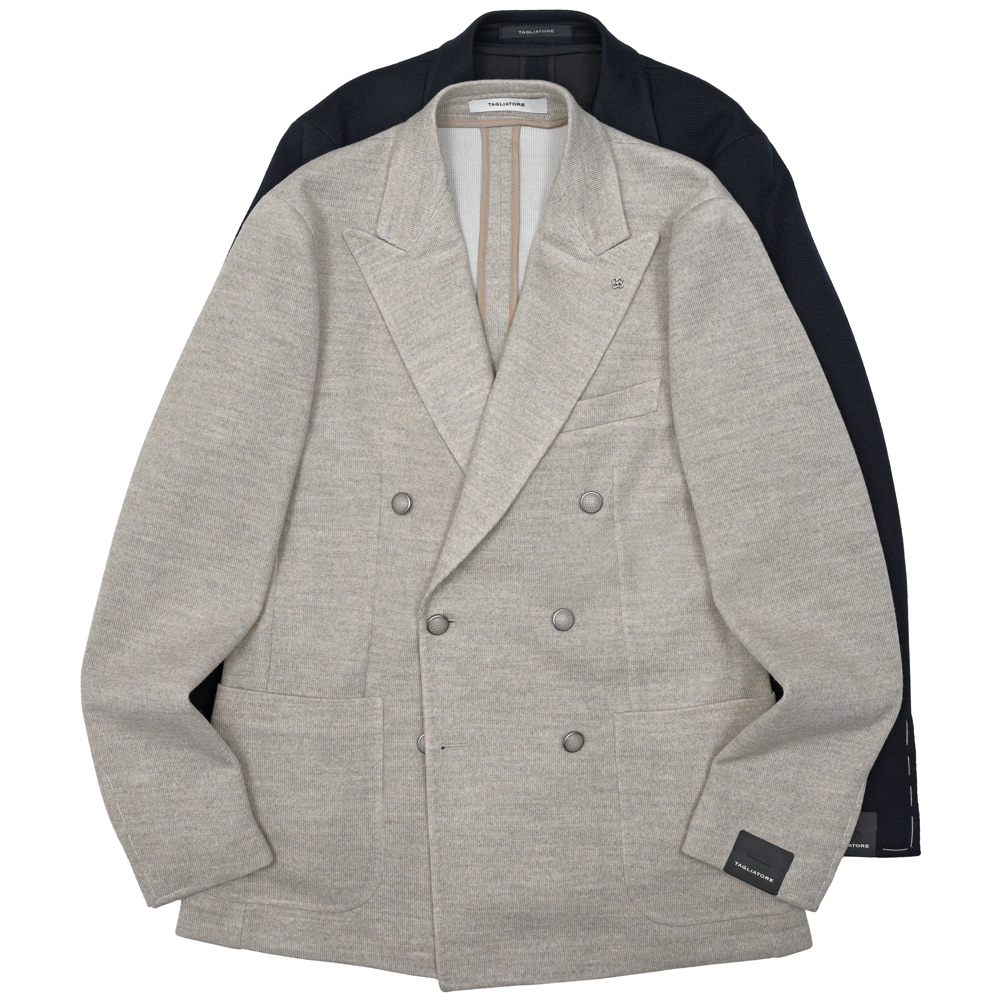 TAGLIATORE（タリアトーレ）DARRELダレル テックウールニットジャージ